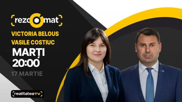 Deputații Victoria Belous și Vasile Costiuc sunt invitații emisiunii Rezoomat!