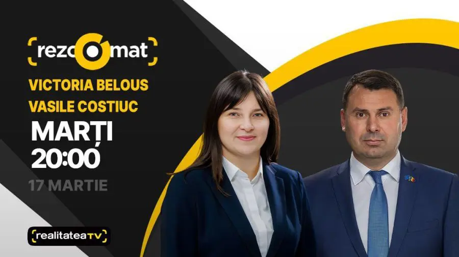 Deputații Victoria Belous și Vasile Costiuc sunt invitații emisiunii Rezoomat!