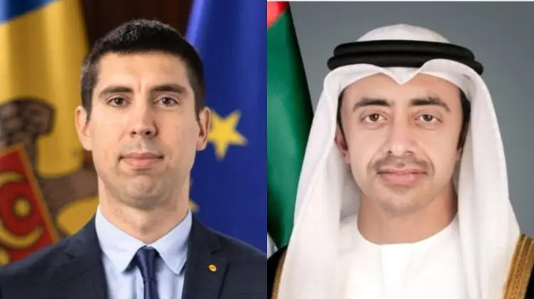 Ministrul Popșoi a discutat cu omologul său din EAU despre evoluțiile din Orientul Mijlociu