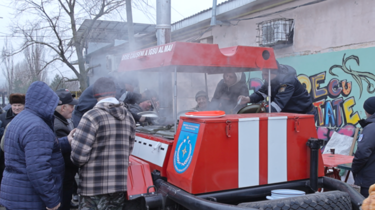 VIDEO Prânz ostășesc „ca pe vremuri” pentru veterani, în locul tradiționalei mese de pomenire