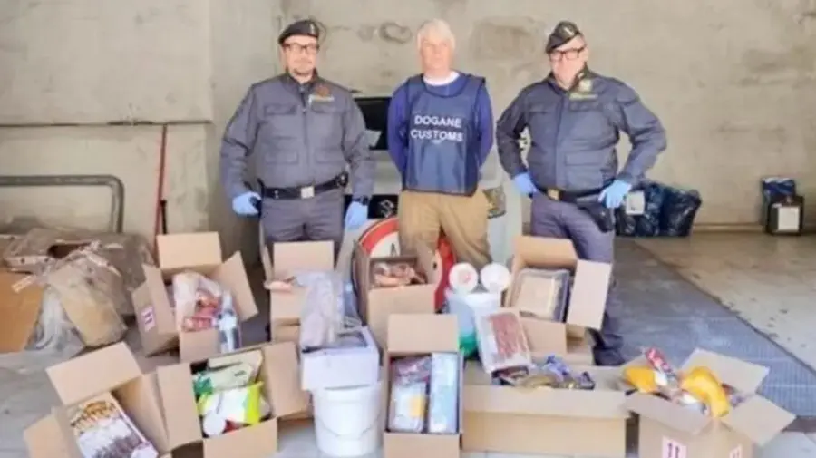 Peste 200 de kilograme de alimente din Moldova, confiscate autoritățile italiene: Erau alterate