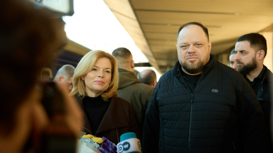 Șefa Bundestagului german, în vizită la Kiev: „Germania va continua să fie un mare susținător”