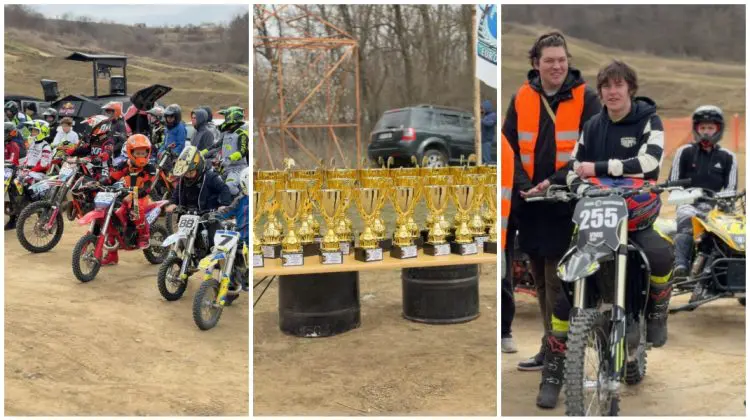 Pilotul echipei VMG TEAM, cu sprijinul brandului Triumph, a câștigat prima etapă a Campionatului Moldovei la motocross