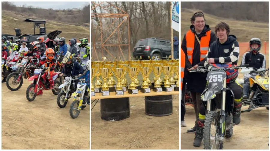 Pilotul echipei VMG TEAM, cu sprijinul brandului Triumph, a câștigat prima etapă a Campionatului Moldovei la motocross