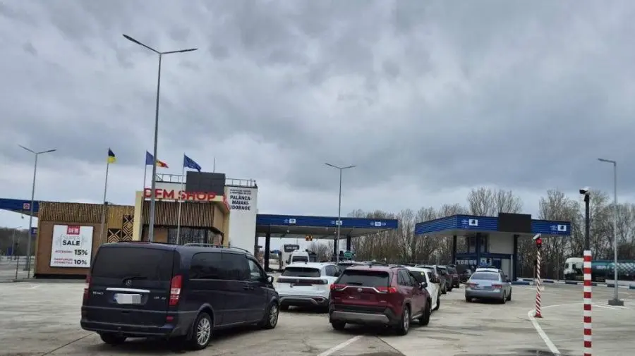 Aglomerație la frontiera Palanca: trafic intens pe sensul de ieșire din țară