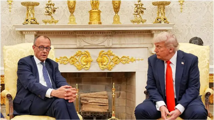 Donald Trump s-a supărat pe Friedrich Merz și anunță că vrea să retragă din trupele staționate în Germania