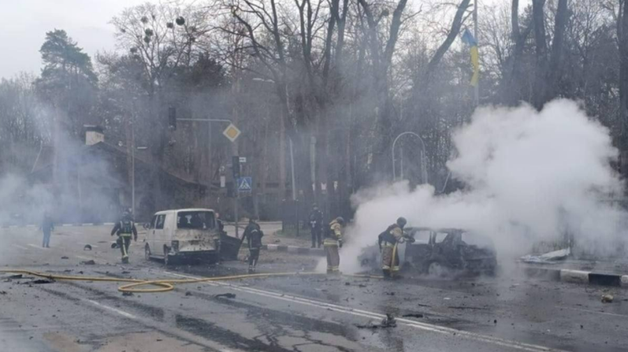 VIDEO Raiduri rusești lovesc Ucraina: patru morți și peste 20 răniți la Kiev, Harikov, Herson și Jitomir