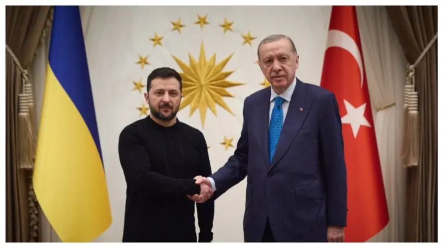 Volodimir Zelenski a sosit la Istanbul pentru o întrevedere cu omologul său turc Recep Tayyip Erdogan