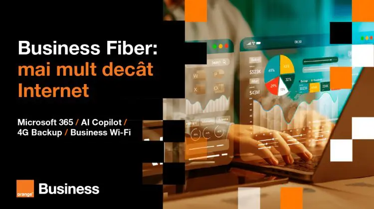 Conectivitate prin Fibră, Microsoft 365 și Copilot AI într-un singur abonament: Orange Business lansează prima ofertă de pe piață