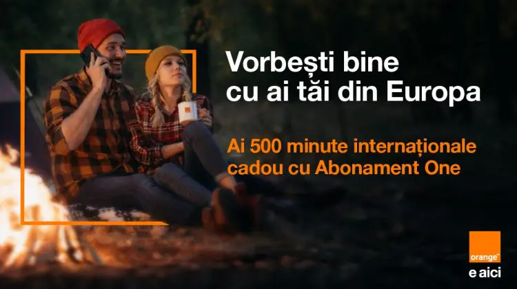Vorbești bine cu ai tăi din Europa: Orange oferă 500 de minute internaționale cadou