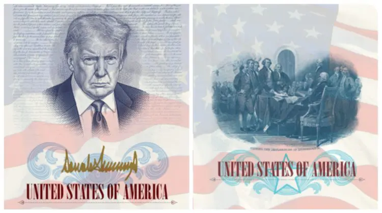 SUA marcheză 250 de ani de independență cu pașapoarte în ediție limitată cu chipul lui Trump