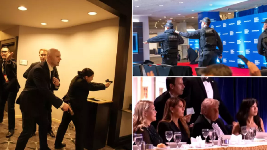 VIDEO Focuri de armă la dineul corespondenților de la Casa Albă. Donald și Melania Trump, evacuați