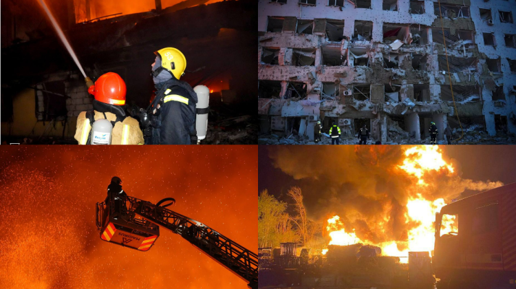 VIDEO Peste 15 morți și 100 de răniți, în urma celui mai mare atac asupra Ucrainei