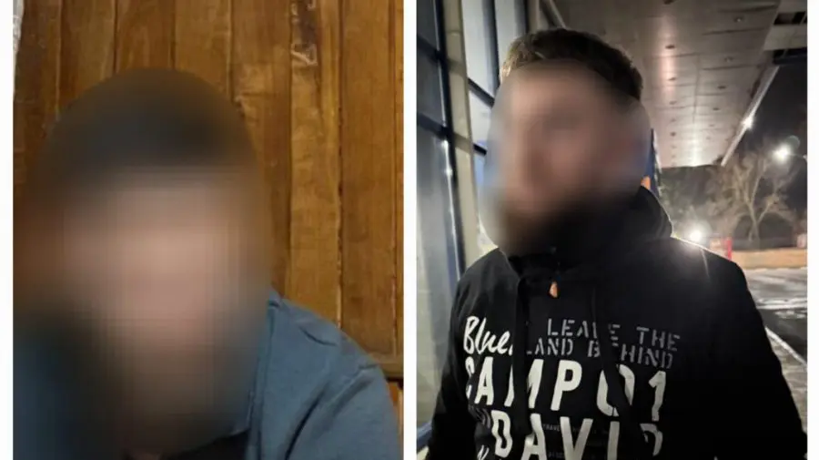 VIDEO Tentativă eșuată la frontieră: Doi tineri căutați, reținuți înainte de a trece ilegal în România