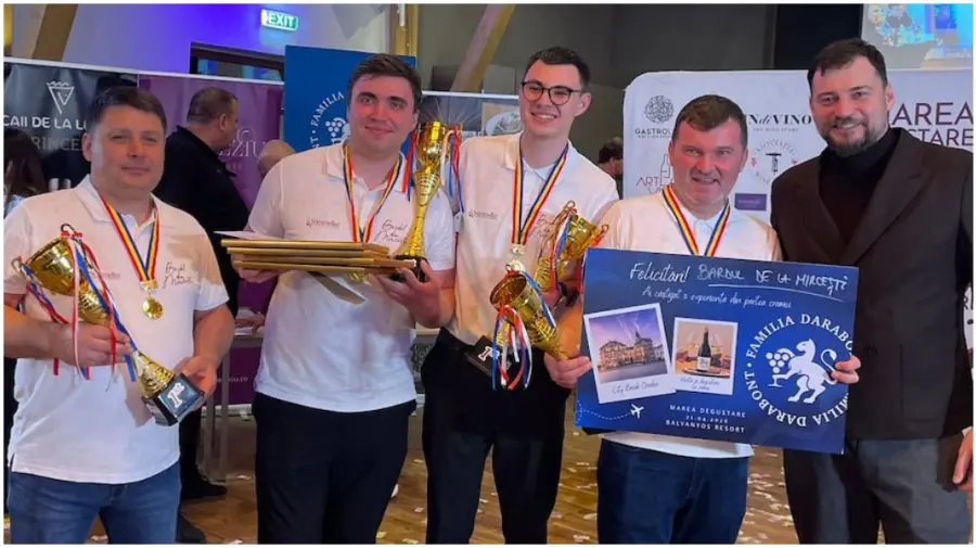 Victorie pentru Moldova la un concurs internațional de vinuri. 80 de degustători au concurat pentru trofeu