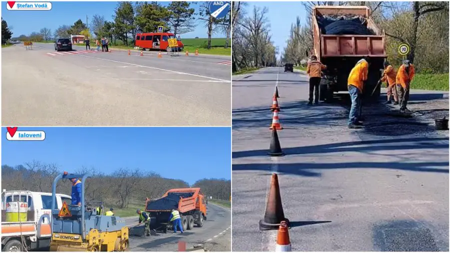 Mai multă siguranță pe drumuri înainte de Blajini. Reparații pe zeci de sectoare naționale