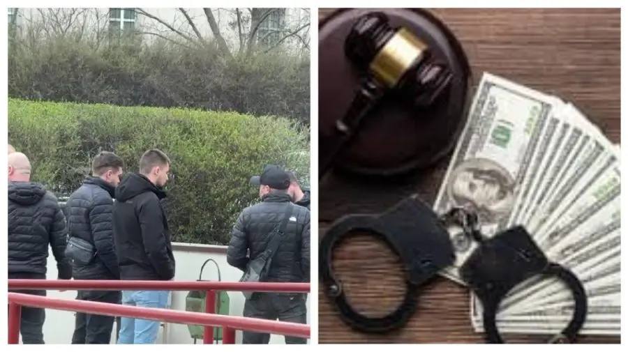 LIVE Ofițerii INI au venit la Judecătorie pentru a-și susține colegii reținuți pentru mita de 400 mii de dolari