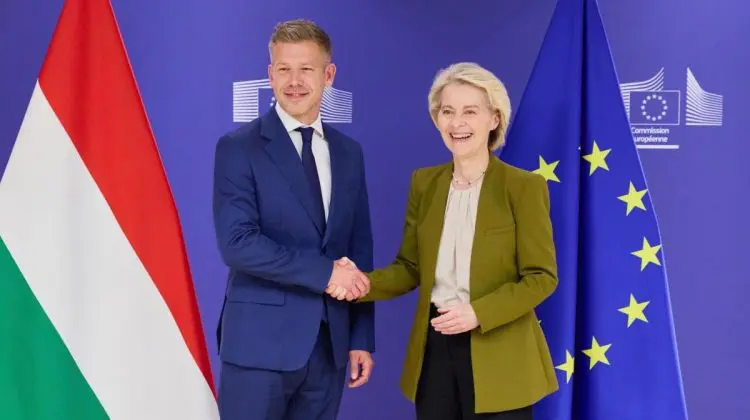 Peter Magyar, prima întâlnire cu Ursula von der Leyen, la Bruxelles. Ungaria ar putea primi din nou bani europeni