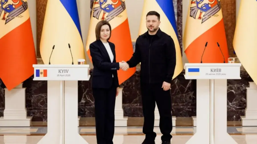 Maia Sandu la Kiev: „Ucraina, apărându-se, ne apără și pe noi”