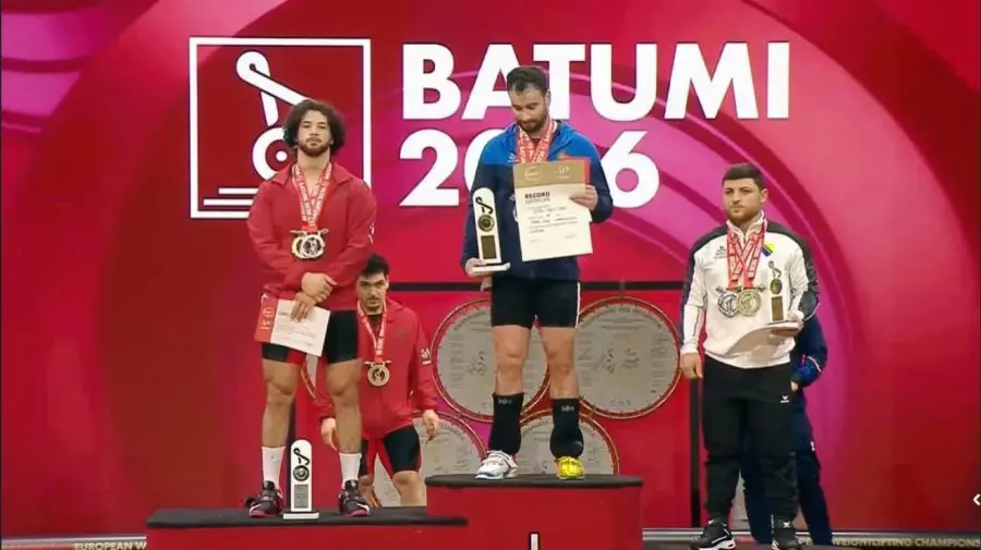VIDEO Performanță istorică pentru Moldova: halterofilul Marin Robu, campion european. Mesajul Maiei Sandu