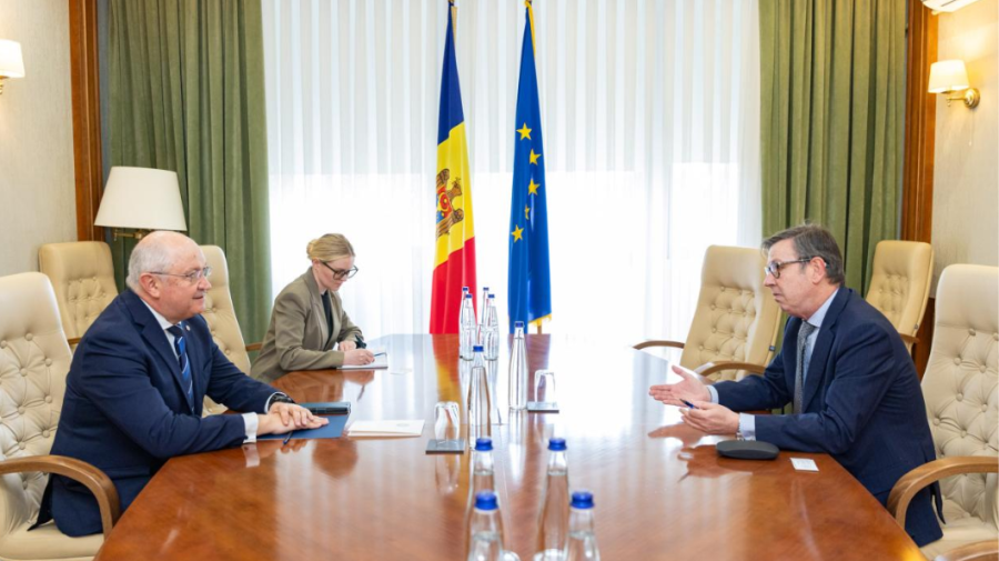 Premierul Alexandru Munteanu și Ambasadorul Spaniei au discutat despre agenda europeană și cooperarea economică