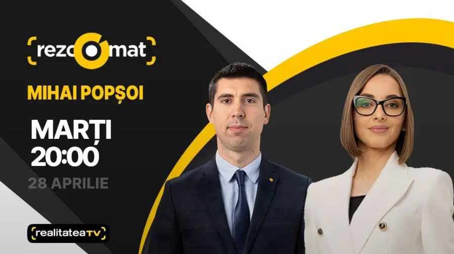 Ministrul Afacerilor Externe, Mihai Popșoi, este invitatul emisiunii Rezoomat