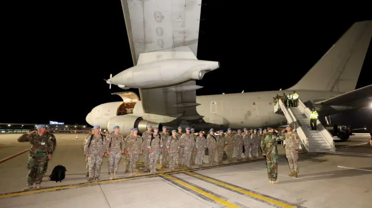 Militarii moldoveni din misiunea Forței Interimare a Națiunilor Unite în Liban au revenit acasă