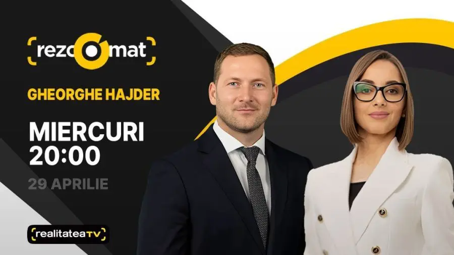 Ministrul Mediului, Gheorghe Hajder, este invitatul emisiunii Rezoomat