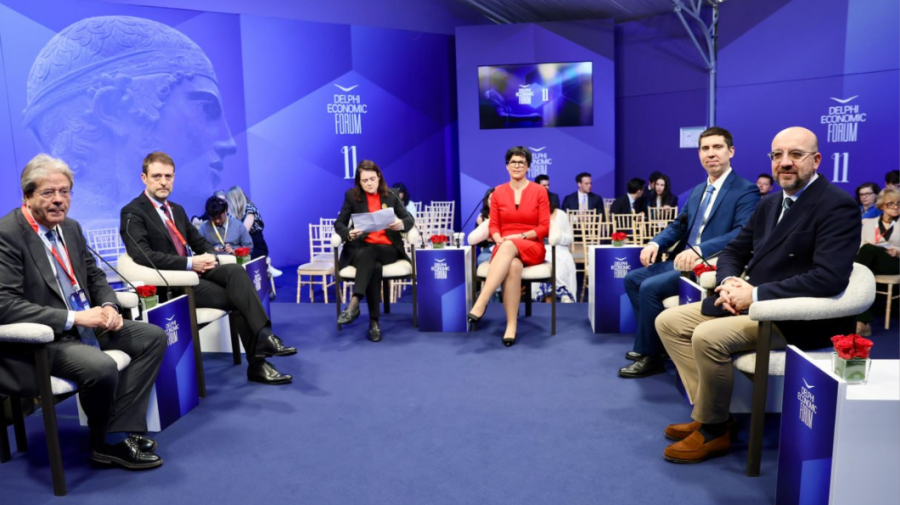 Mihai Popșoi, la Forumul Delphi: Integrarea europeană a Moldovei depinde de reforme economice și instituții solide
