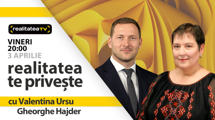 Ministrul Mediului, Gheorghe Hajder, vine la „Realitatea te privește”