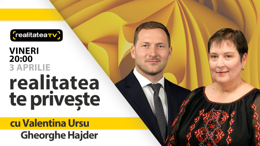 Ministrul Mediului, Gheorghe Hajder, vine la „Realitatea te privește”