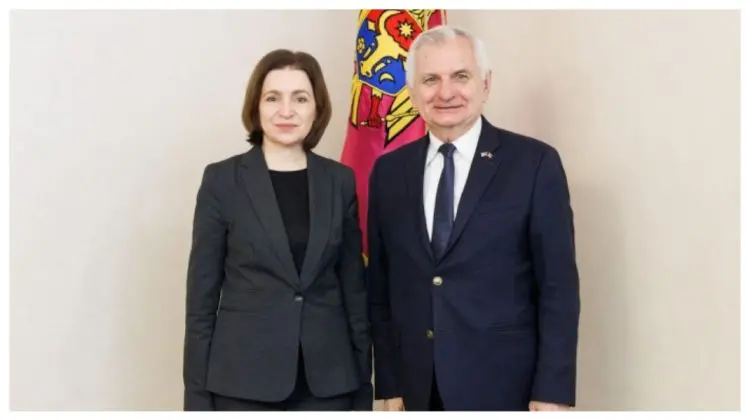 Președinta Maia Sandu s-a întâlnit cu senatorul american Jack Reed. Despre ce au discutat