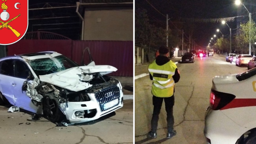 Comrat: Trei mașini implicate într-un accident, a doua zi de Paști
