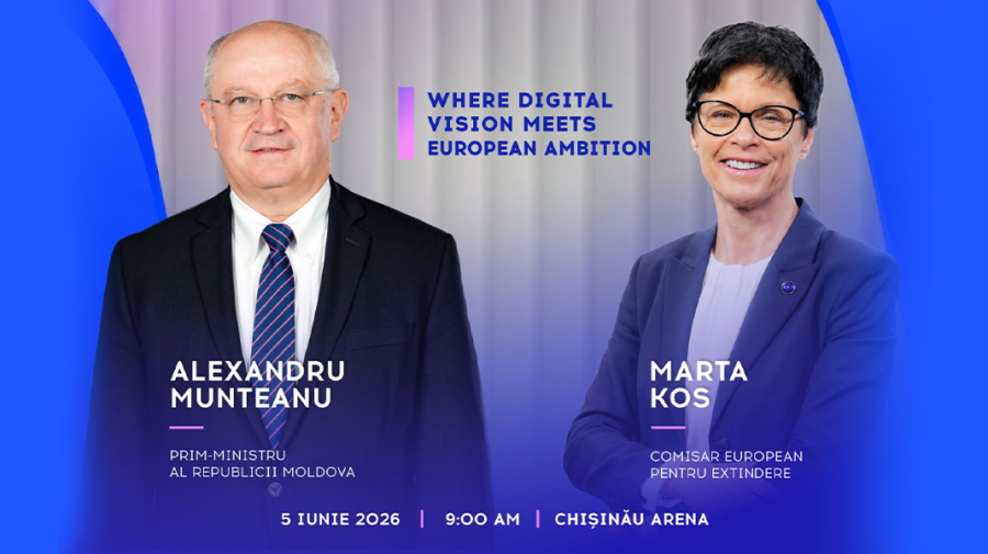 30 zile până la Moldova Digital Summit 2026, inaugurat oficial de premierul Alexandru Munteanu și Comisara Europeană pentru Extindere, Marta Kos
