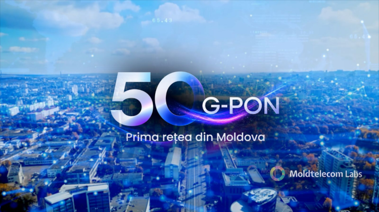 VIDEO Moldtelecom: Prima rețea 50G-PON testată în Moldova