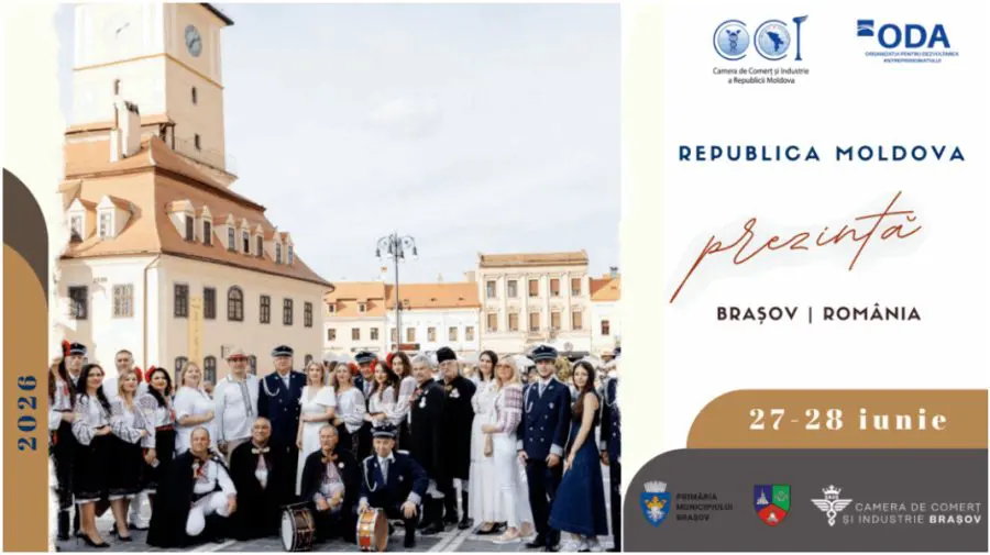 „Republica Moldova Prezintă” revine la Brașov în luna iunie. Companiile autohtone pot depune formularele până pe 5 iunie