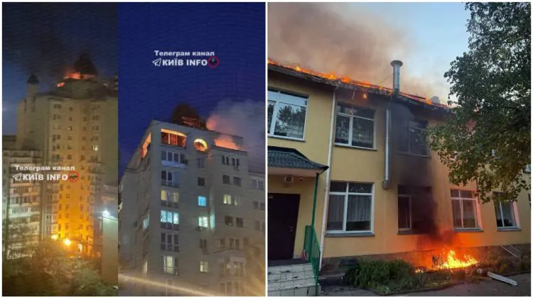 VIDEO Explozii în Kiev după expirarea armistițiului. Rusia a atacat capitala ucraineană cu zeci de drone