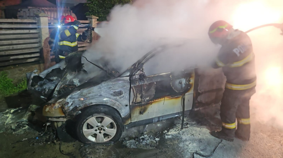 FOTO „Arși de vii”: accident tragic în România