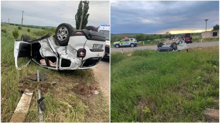 Accident feroviar pe tronsonul Bălțați–Căinari: Un automobil, lovit de un tren marfar