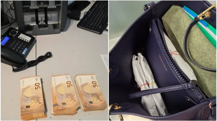 26 000 de euro ascunși de autorități: O pasageră care pleca spre Roma riscă sancțiuni după controlul vamal