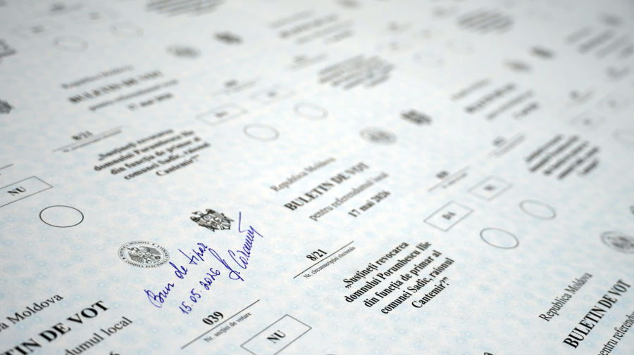 Alegeri locale noi și referendumuri: CEC tipărește aproape 70 de mii de buletine de vot
