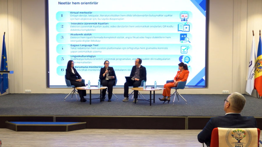 VIDEO  Păstrarea, dezvoltarea și promovarea limbii găgăuze în spațiul multilingv al Republicii Moldova