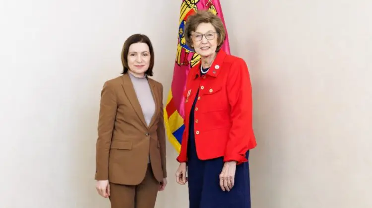 Maia Sandu a primit-o la Chișinău pe Secretara de Stat a Carolinei de Nord