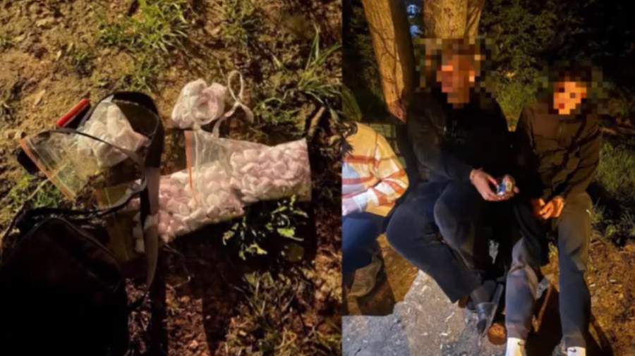 VIDEO Trei tineri din Strășeni, arestați pentru trafic de droguri: Poliția a ridica peste un kilogram de mefedronă
