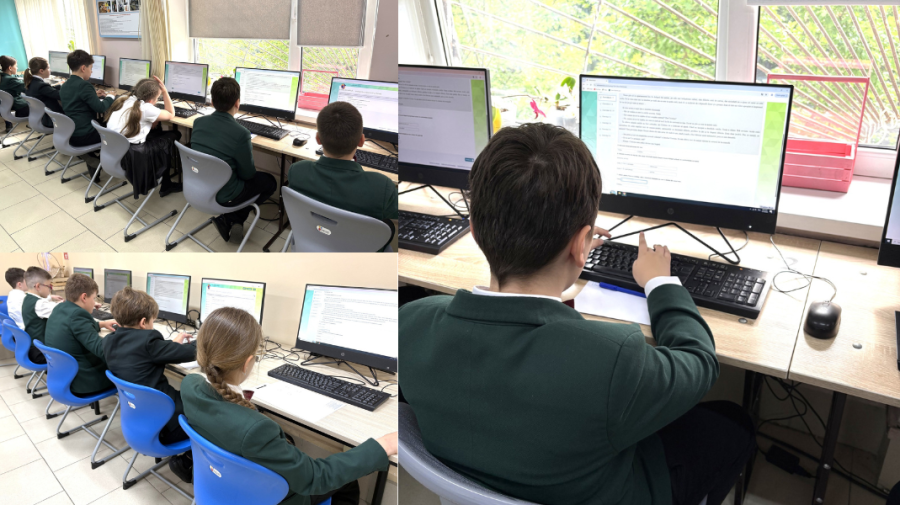 Premieră în sistemul educațional: Mai mulți elevi din clasa IV-a au susținut examenul la limba română în format digital