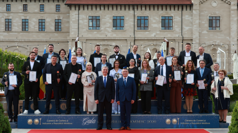 VIDEO Premii pentru excelență la Gala Businessului Moldovenesc 2026