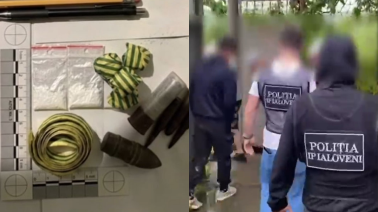 VIDEO Percheziții la Ialoveni: patru persoane, depistate sub influența drogurilor de tip PVP