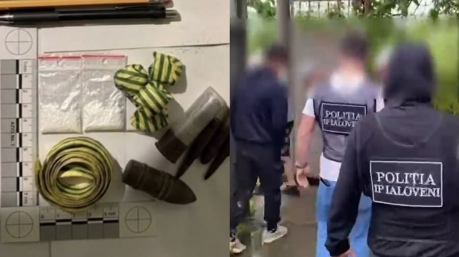 VIDEO Percheziții la Ialoveni: patru persoane, depistate sub influența drogurilor de tip PVP