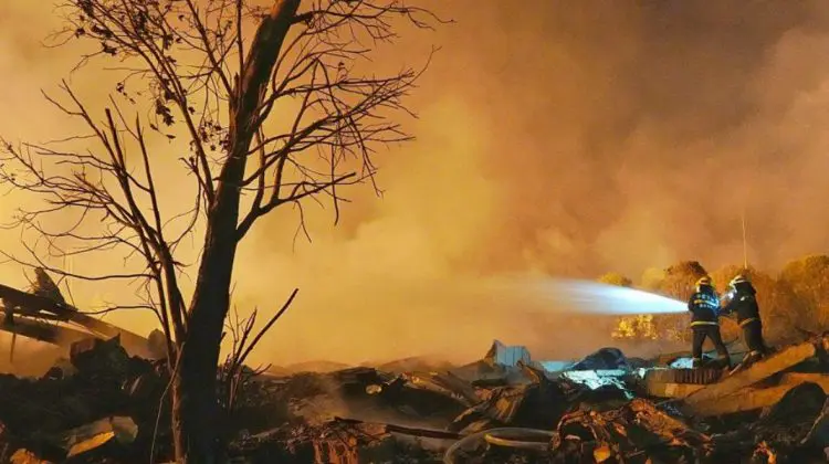 Explozie devastatoare la o fabrică de artificii din China. 21 de morți și zeci de răniți