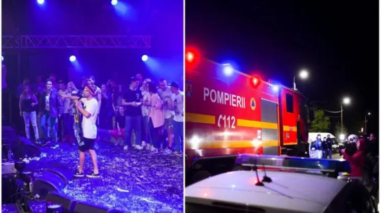Incendiu la show-ul lui Max Korzh din București. Pompierii au intervenit de urgență